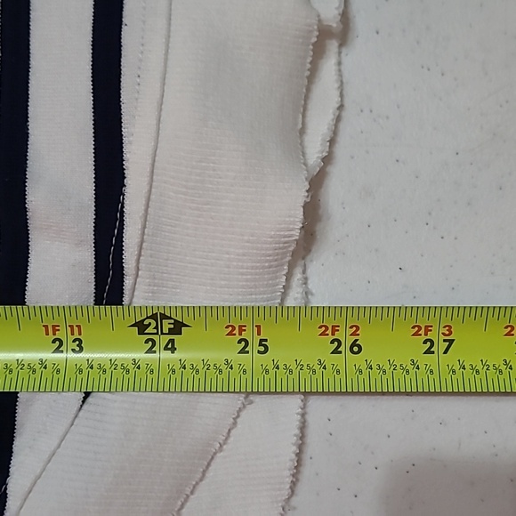 NWT Crown & Ivy striped pullover with hoodie size Large - Picture 6 of 8